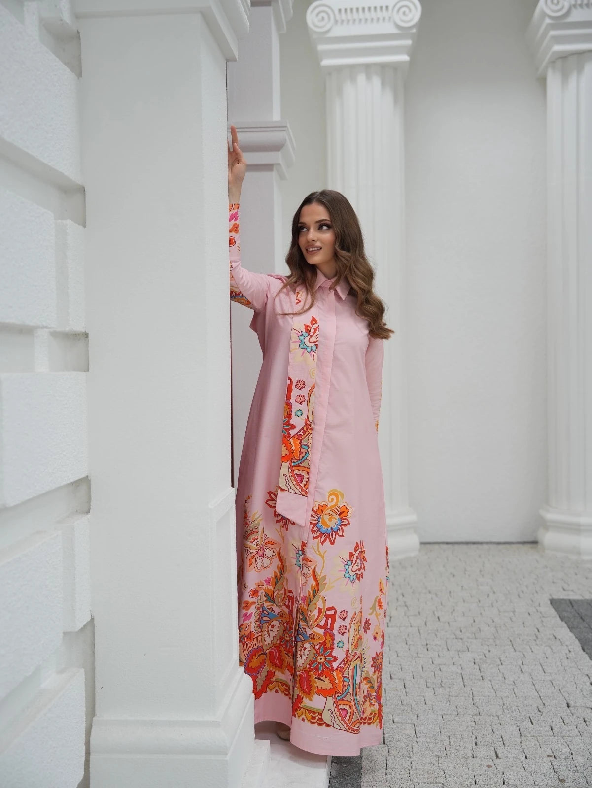 Zuu Pembe Elbise