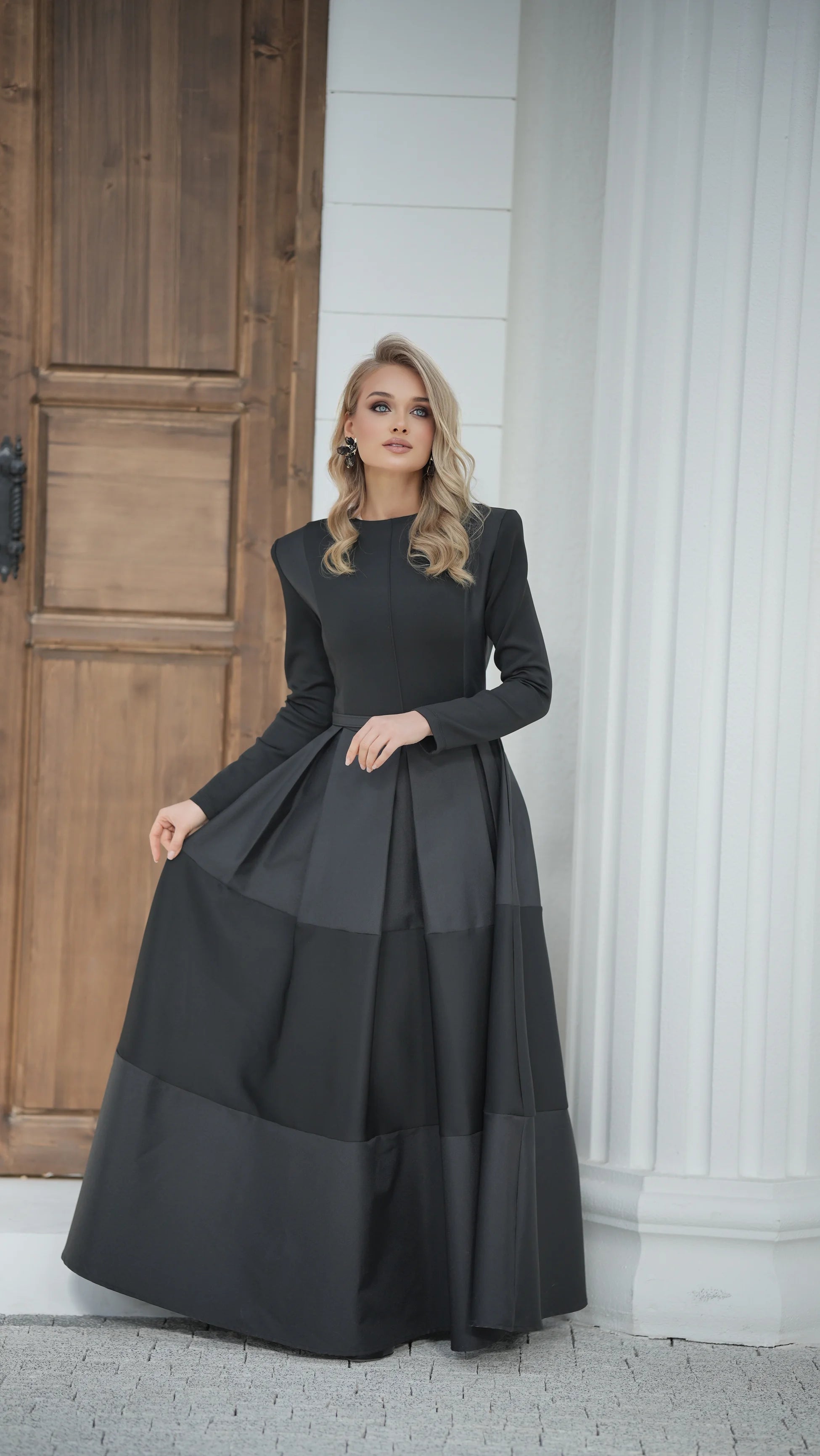 Marie Siyah Elbise