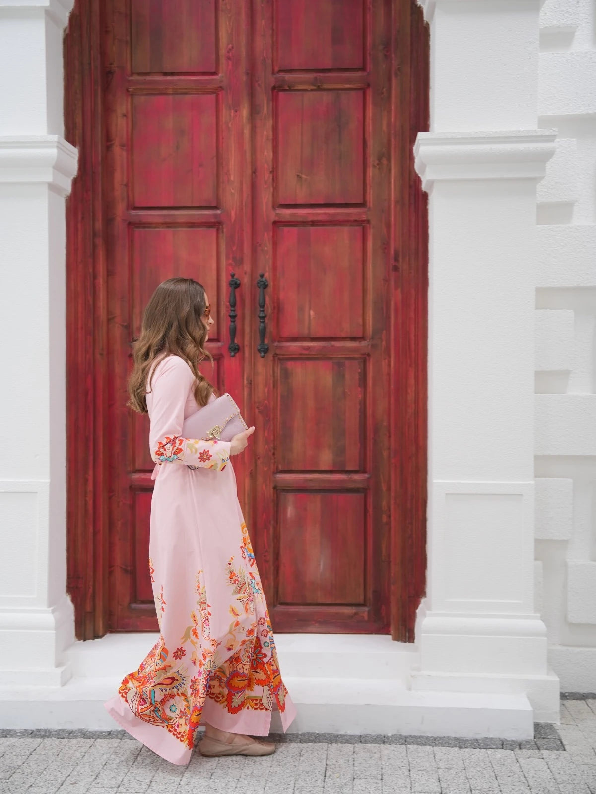 Zuu Pembe Elbise