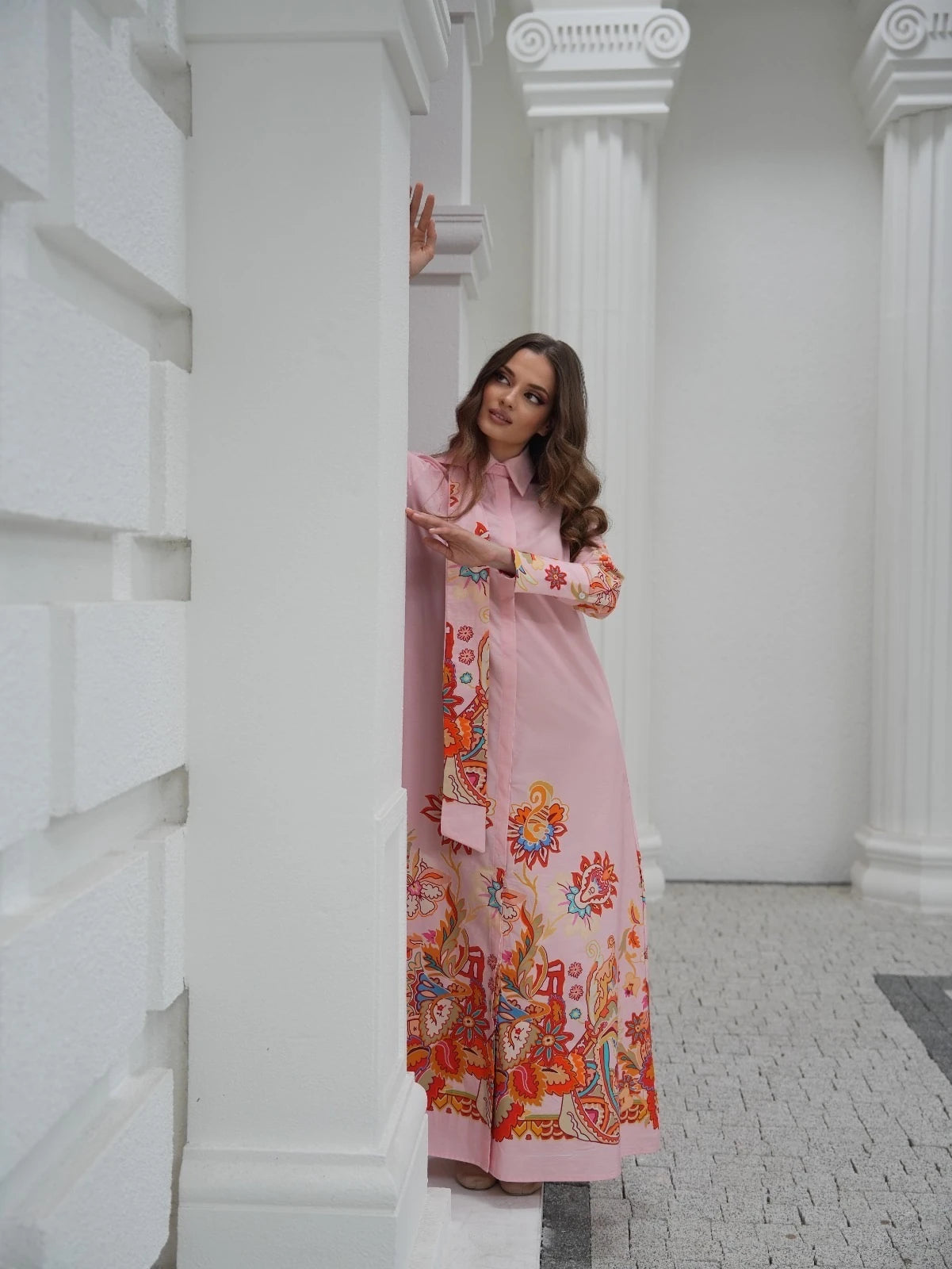Zuu Pembe Elbise
