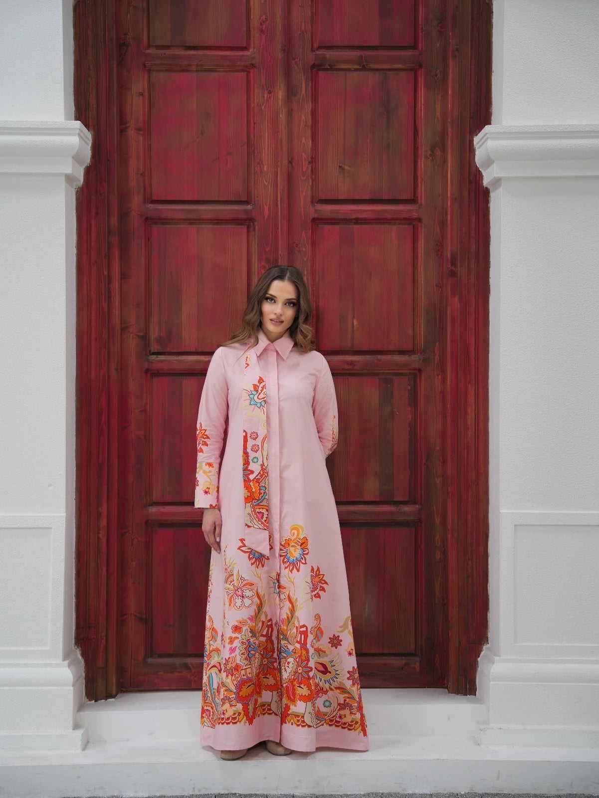 Zuu Pembe Elbise