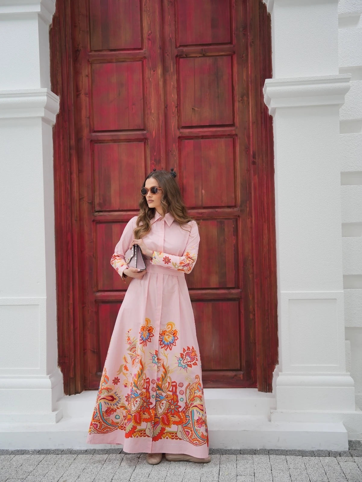 Zuu Pembe Elbise